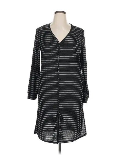 Pre-owned Assorted Brands Cardigan Sweater In Black