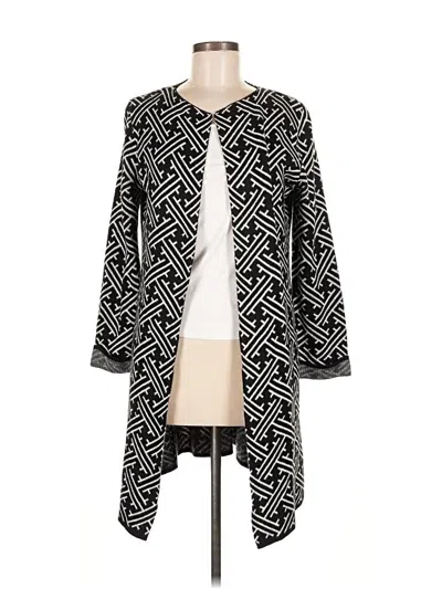 Pre-owned Assorted Brands Cardigan Sweater In Black