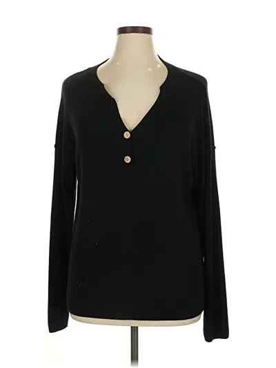 Pre-owned Assorted Brands Cardigan Sweater In Black