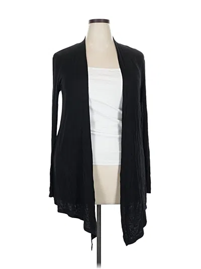 Pre-owned Assorted Brands Cardigan Sweater In Black