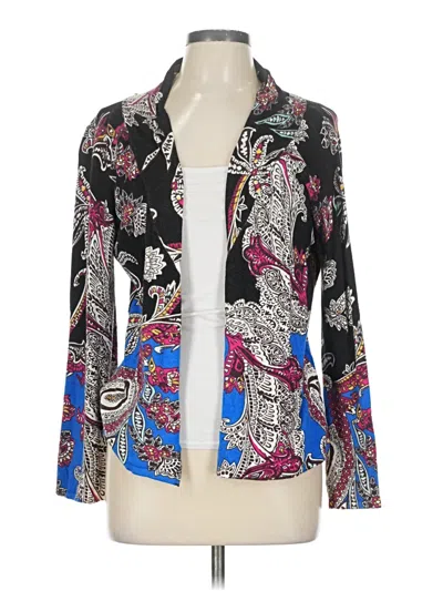 Pre-owned Assorted Brands Cardigan Sweater In Black