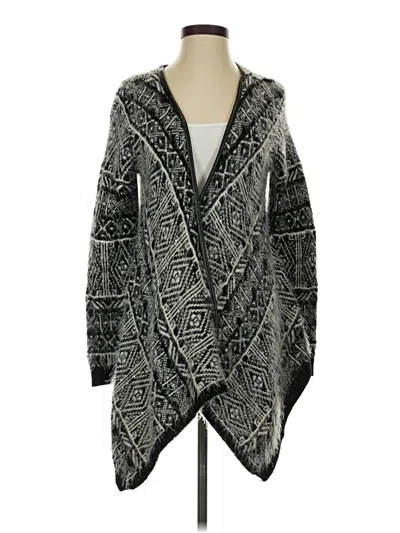 Pre-owned Assorted Brands Cardigan Sweater In Black