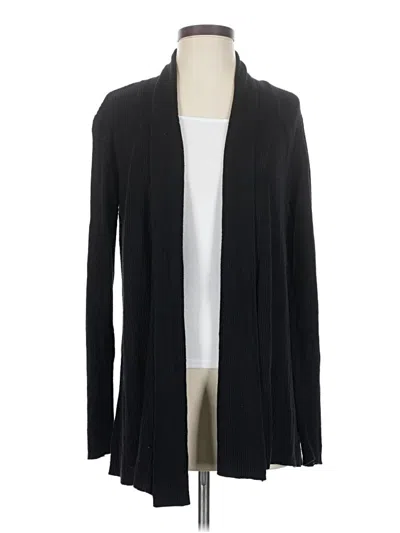 Pre-owned Assorted Brands Cardigan Sweater In Black