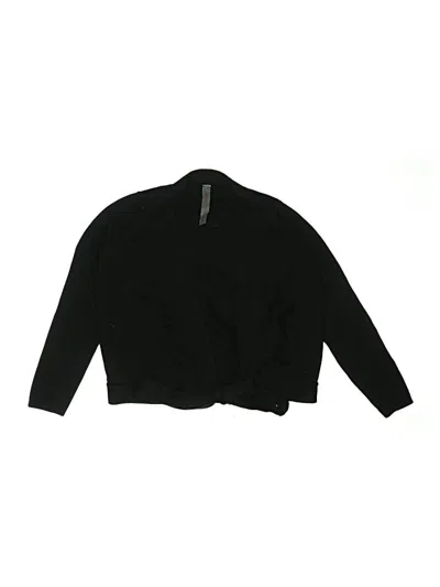 Pre-owned Assorted Brands Kids' Cardigan Sweater In Black