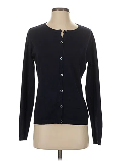 Pre-owned Assorted Brands Cardigan Sweater In Black