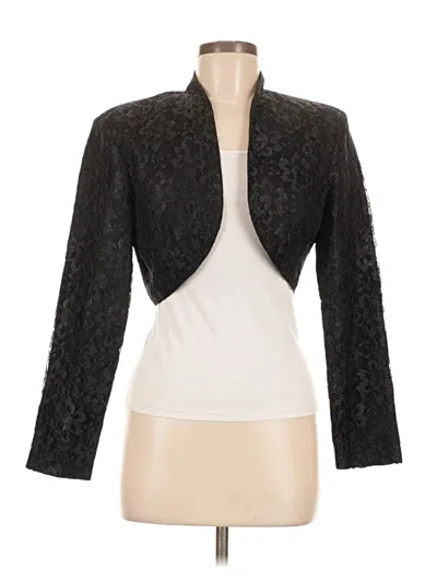 Pre-owned Assorted Brands Cardigan Sweater In Black