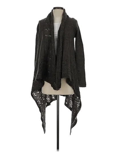 Pre-owned Assorted Brands Cardigan Sweater In Black