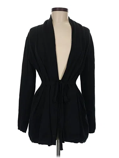 Pre-owned Assorted Brands Cardigan Sweater In Black