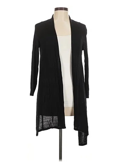 Pre-owned Assorted Brands Cardigan Sweater In Black