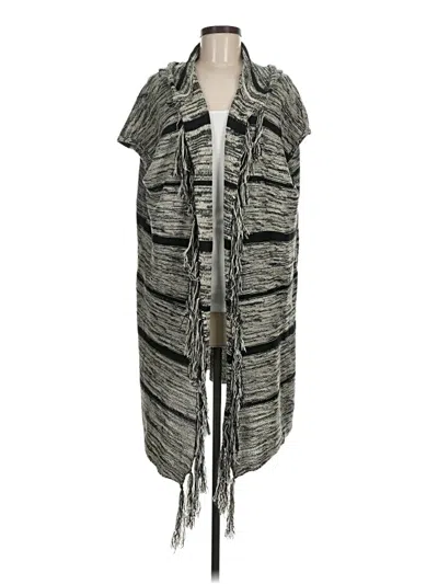 Pre-owned Assorted Brands Cardigan Sweater In Black