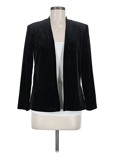 Pre-owned Assorted Brands Cardigan Sweater In Black
