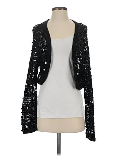 Pre-owned Assorted Brands Cardigan Sweater In Black