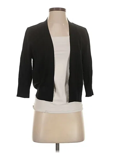 Pre-owned Assorted Brands Cardigan Sweater In Black