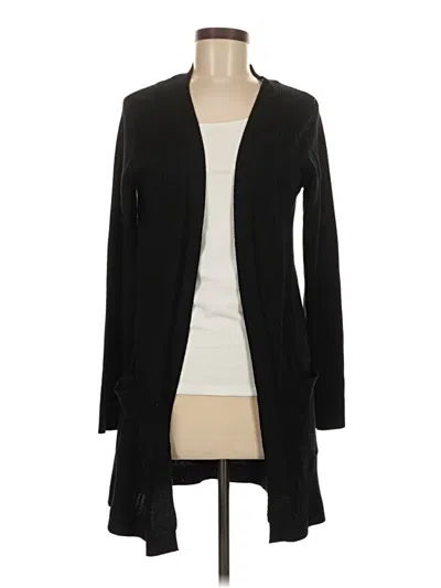 Pre-owned Assorted Brands Cardigan Sweater In Black