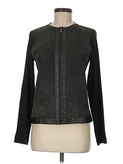 Pre-owned Assorted Brands Cardigan Sweater In Black
