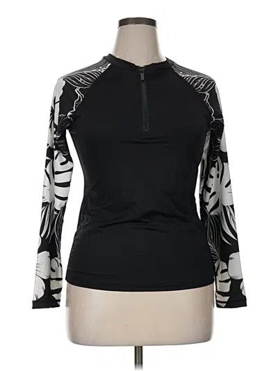 Pre-owned Assorted Brands Cardigan Sweater In Black
