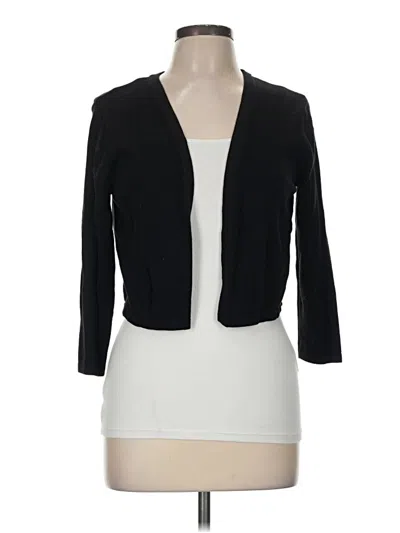 Pre-owned Assorted Brands Cardigan Sweater In Black