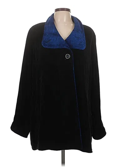 Pre-owned Assorted Brands Cardigan Sweater In Black