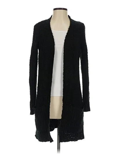 Pre-owned Assorted Brands Cardigan Sweater In Black