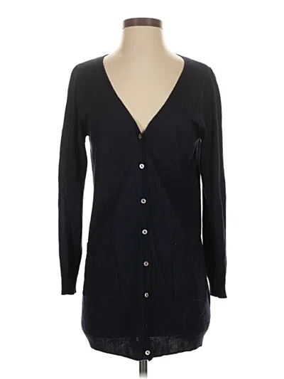 Pre-owned Assorted Brands Cardigan Sweater In Black