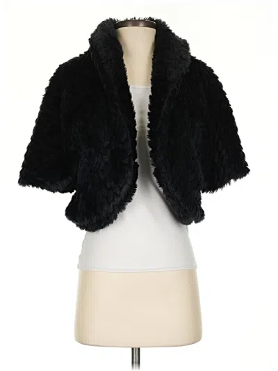 Pre-owned Assorted Brands Cardigan Sweater In Black