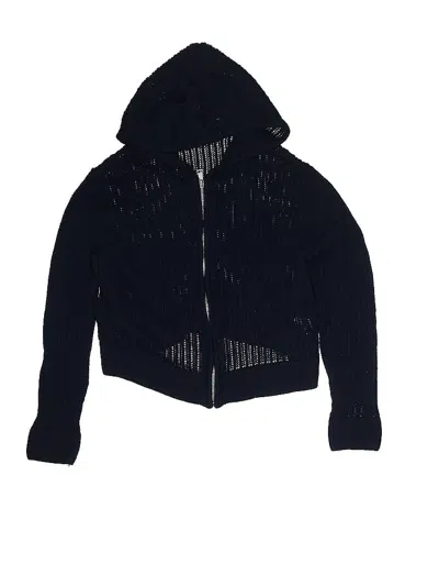 Pre-owned Assorted Brands Kids' Cardigan Sweater In Black