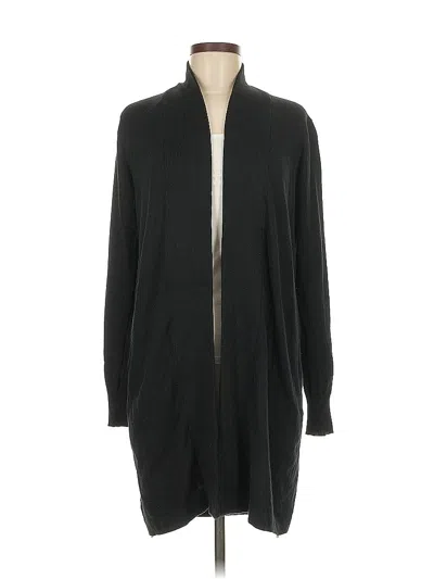 Pre-owned Assorted Brands Cardigan Sweater In Black
