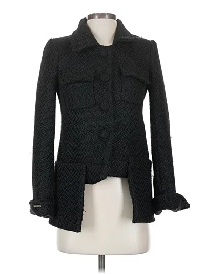 Pre-owned Assorted Brands Cardigan Sweater In Black