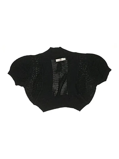 Pre-owned Assorted Brands Kids' Cardigan Sweater In Black
