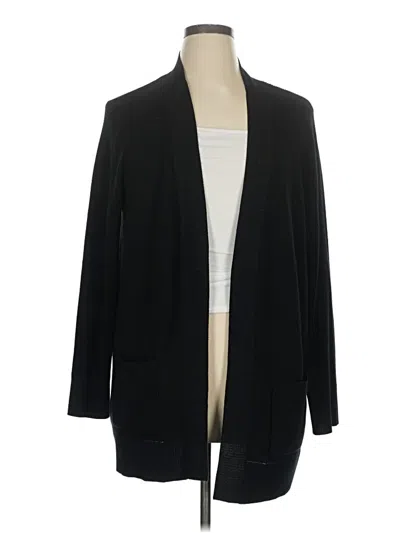 Pre-owned Assorted Brands Cardigan Sweater In Black