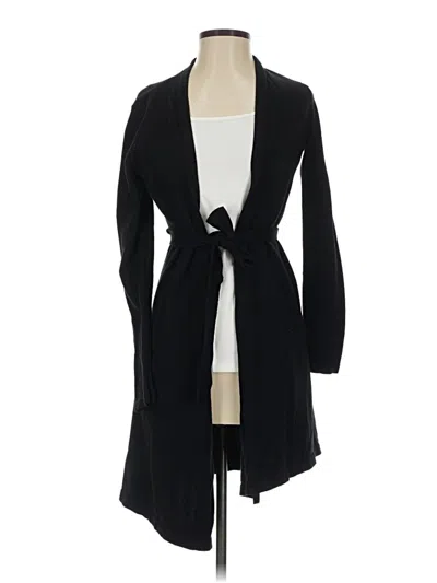 Pre-owned Assorted Brands Cardigan Sweater In Black