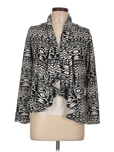 Pre-owned Assorted Brands Cardigan Sweater In Black
