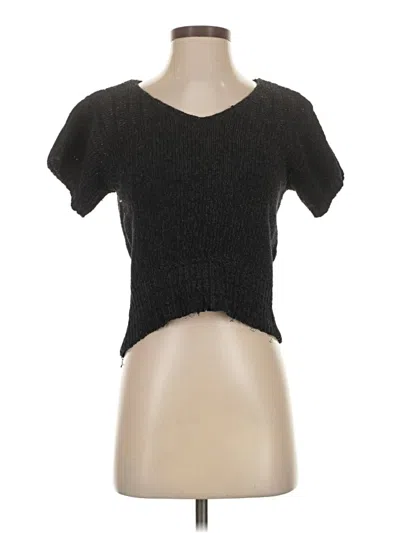 Pre-owned Assorted Brands Cardigan Sweater In Black