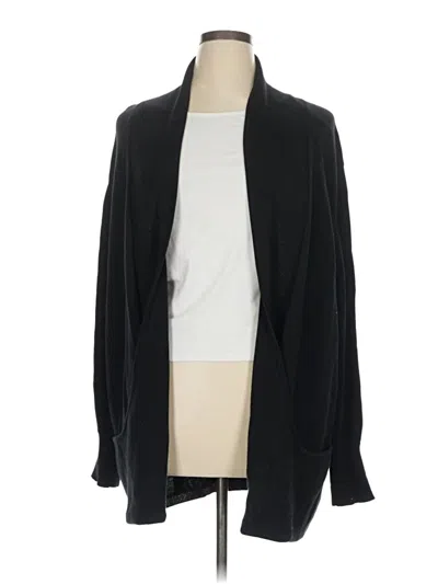 Pre-owned Assorted Brands Cardigan Sweater In Black