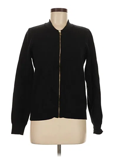 Pre-owned Assorted Brands Cardigan Sweater In Black