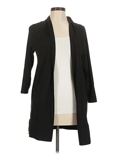 Pre-owned Assorted Brands Cardigan Sweater In Black