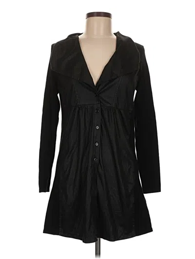 Pre-owned Assorted Brands Cardigan Sweater In Black