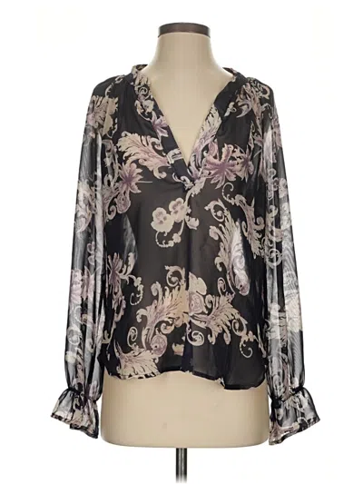 Pre-owned Assorted Brands Cardigan Sweater In Black