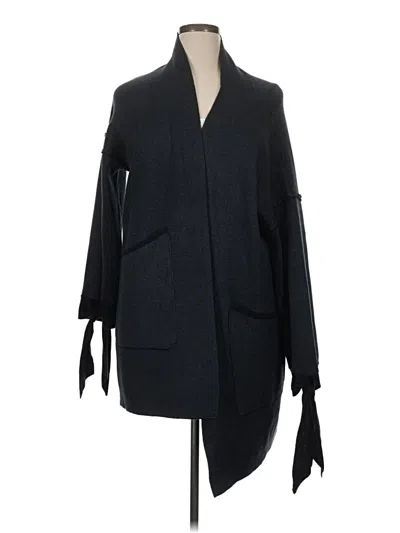 Pre-owned Assorted Brands Cardigan Sweater In Black