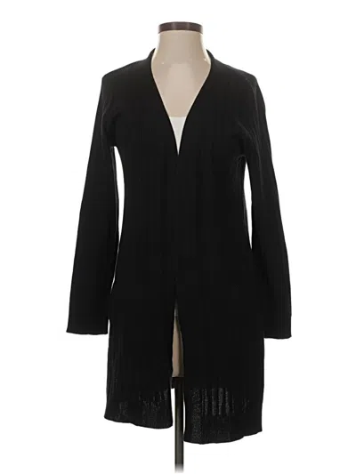 Pre-owned Assorted Brands Cardigan Sweater In Black