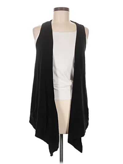 Pre-owned Assorted Brands Cardigan Sweater In Black
