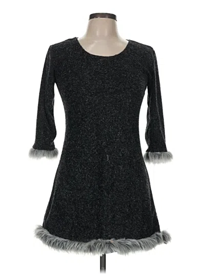 Pre-owned Assorted Brands Cardigan Sweater In Black