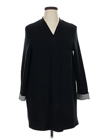 Pre-owned Assorted Brands Cardigan Sweater In Black