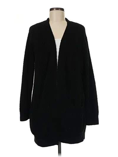 Pre-owned Assorted Brands Cardigan Sweater In Black