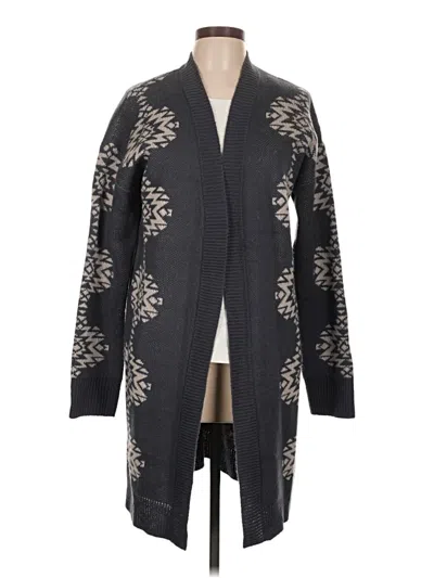 Pre-owned Assorted Brands Cardigan Sweater In Black