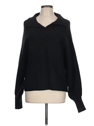 Pre-owned Assorted Brands Cardigan Sweater In Black