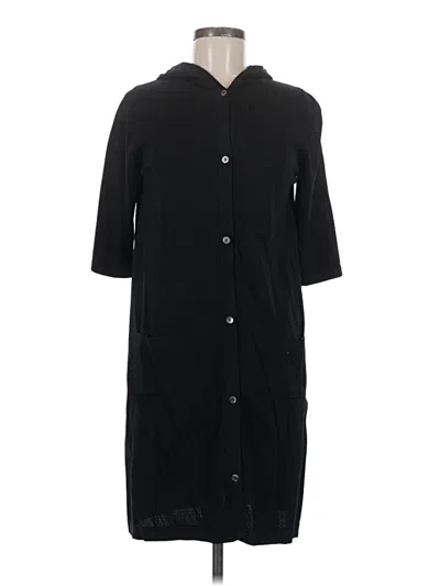 Pre-owned Assorted Brands Cardigan Sweater In Black