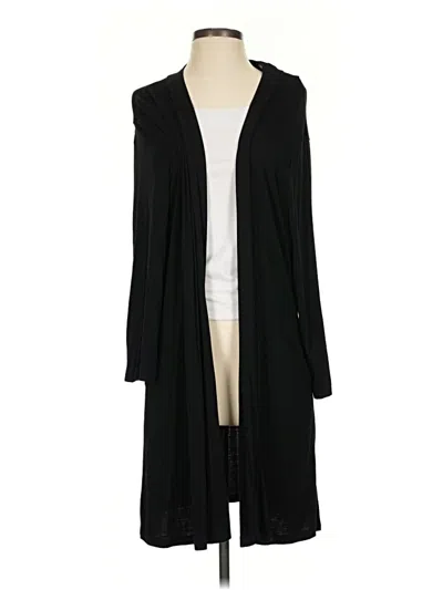 Pre-owned Assorted Brands Cardigan Sweater In Black