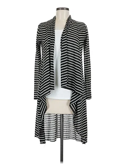 Pre-owned Assorted Brands Cardigan Sweater In Black