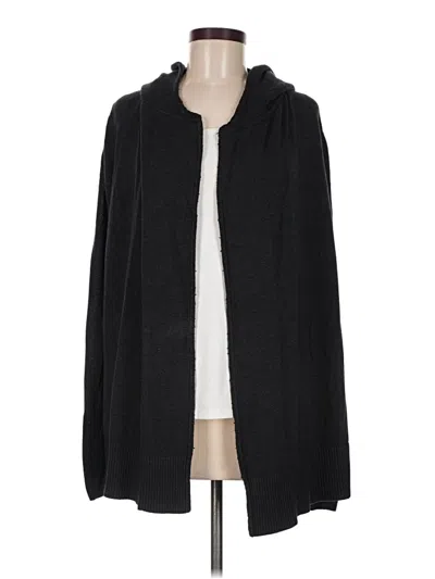Pre-owned Assorted Brands Cardigan Sweater In Black
